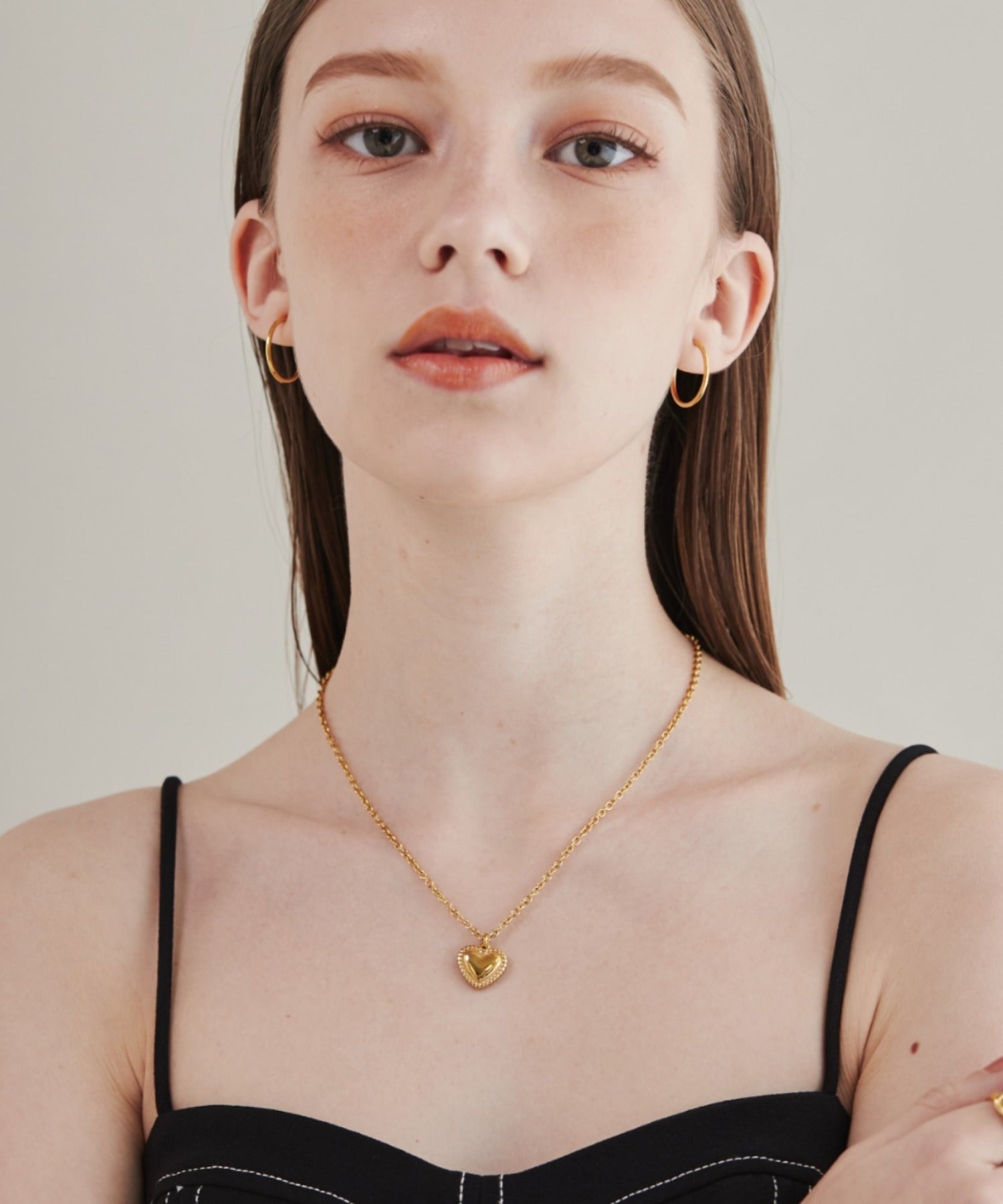 ciite' シーテ ネックレス 【 金属アレルギー対応 】 ハートネックレス サージカルステンレス