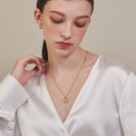 ciite' シーテ ネックレス 【 金属アレルギー対応 】 コインネックレス サージカルステンレス