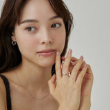 ciite' シーテ リング 【 金属アレルギー対応 】 バイカラーリング サージカルステンレス