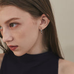 ciite' シーテ ピアス（両耳用） 【 金属アレルギー対応 】 シンプルフープピアス サージカルステンレス (両耳用)