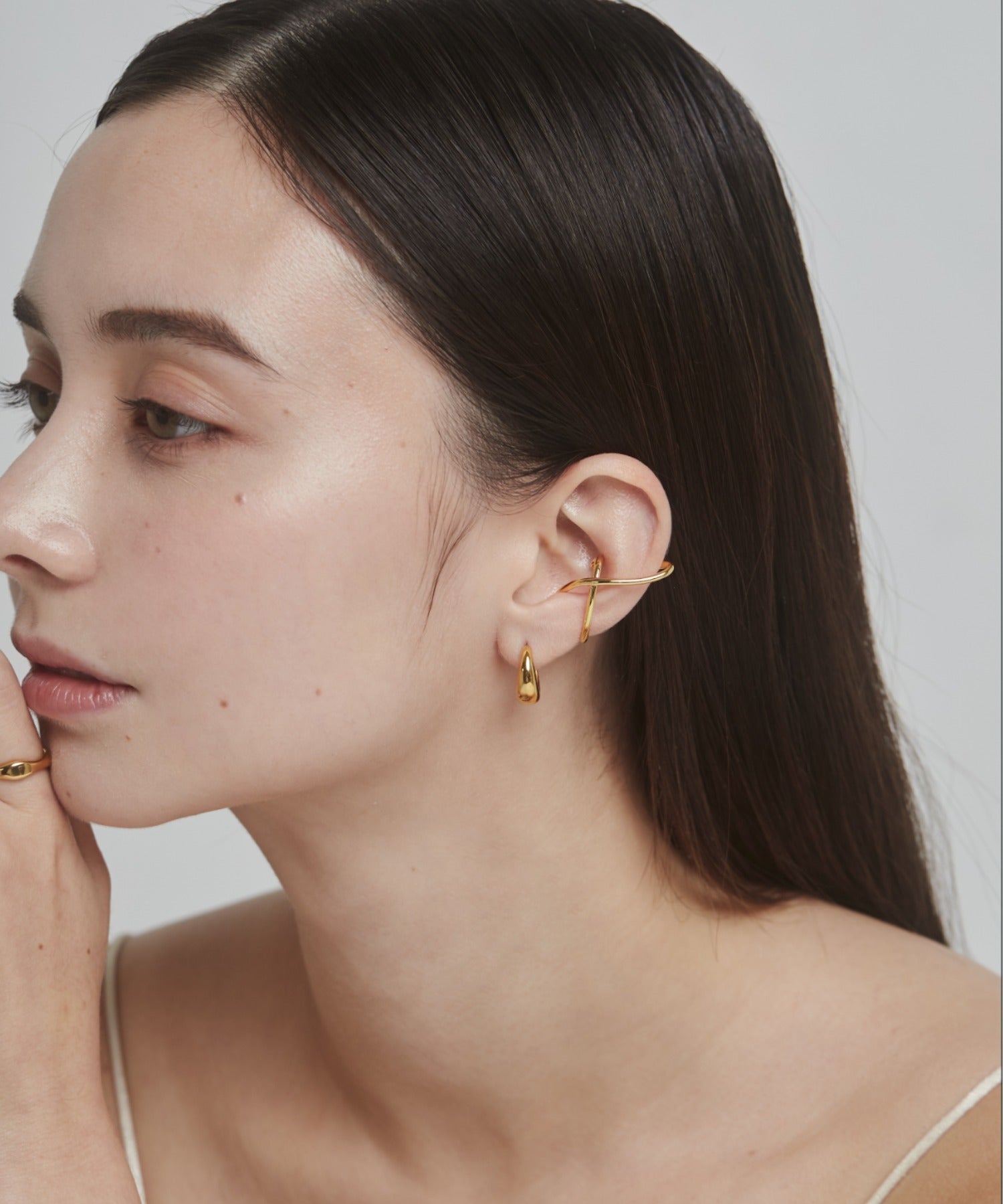 ciite' シーテ イヤーカフ ニュアンシー イヤーカフ（片耳用）