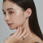 ciite' シーテ イヤリング 【 金属アレルギー対応 】 ノット イヤリング サージカルステンレス (両耳用)