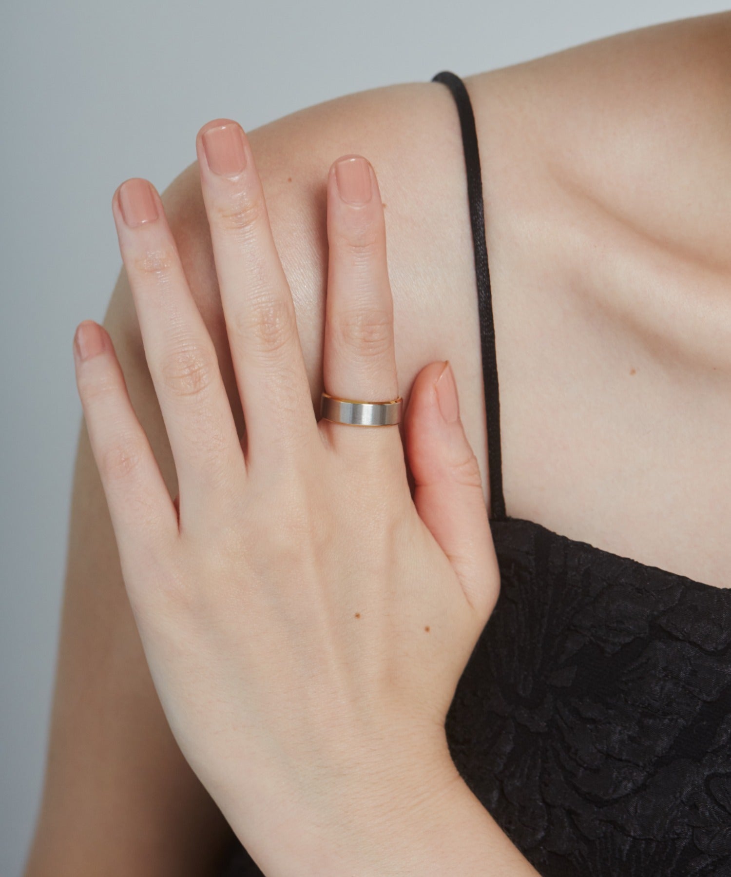 ciite' シーテ リング 【 金属アレルギー対応 】 バイカラーリング サージカルステンレス