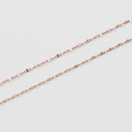 ciite' シーテ ネックレス 【 金属アレルギー対応 】 グリッターチェーンネックレス サージカルステンレス