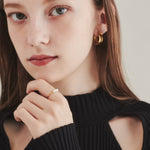 ciite' シーテ リング 【 金属アレルギー対応 】 淡水パールリング サージカルステンレス