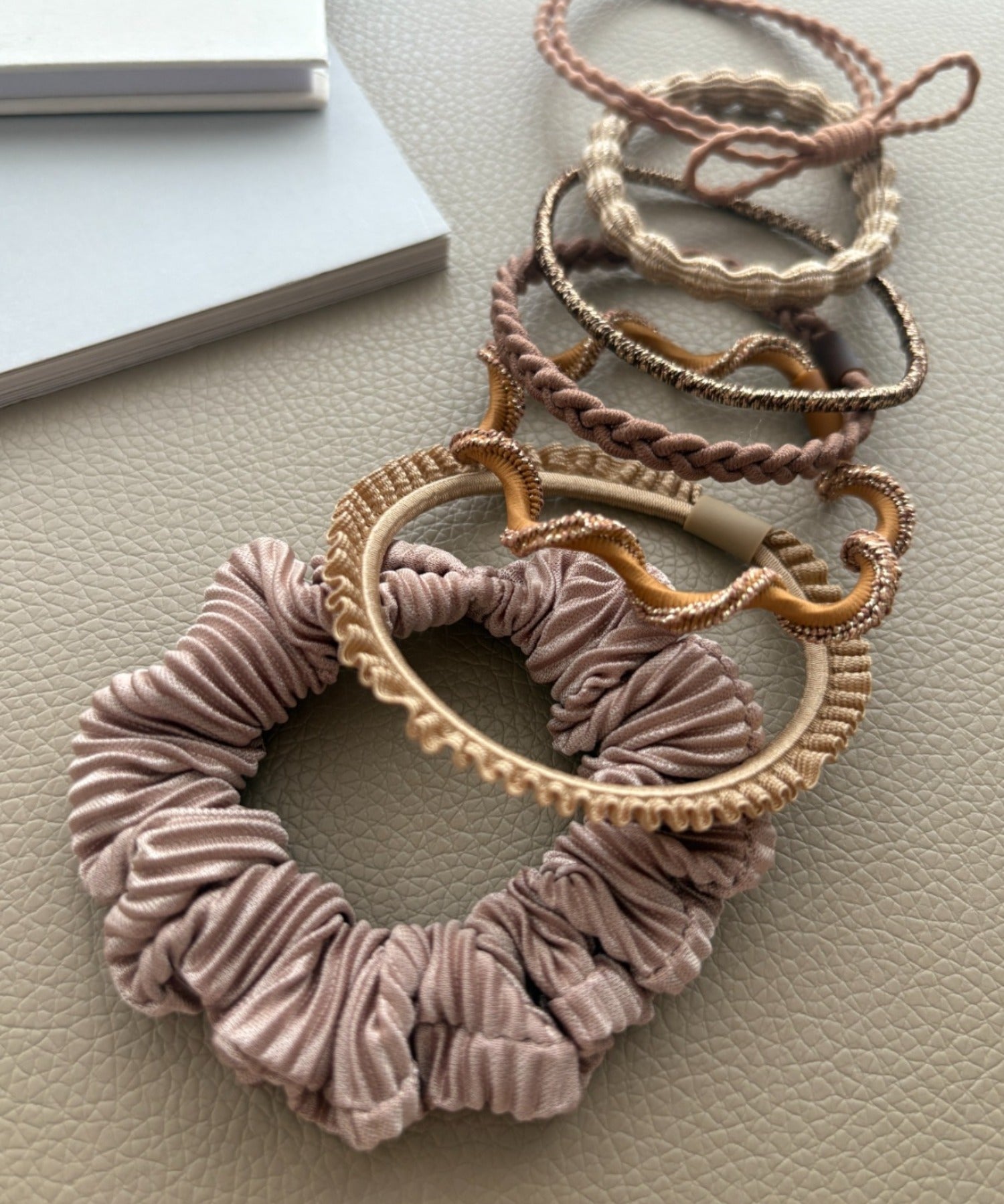 ciite' シーテ ヘアゴム チョコブラウンゴム ヘアゴムセット