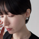 ciite' シーテ イヤリング シリコン付 デザインパール イヤリング