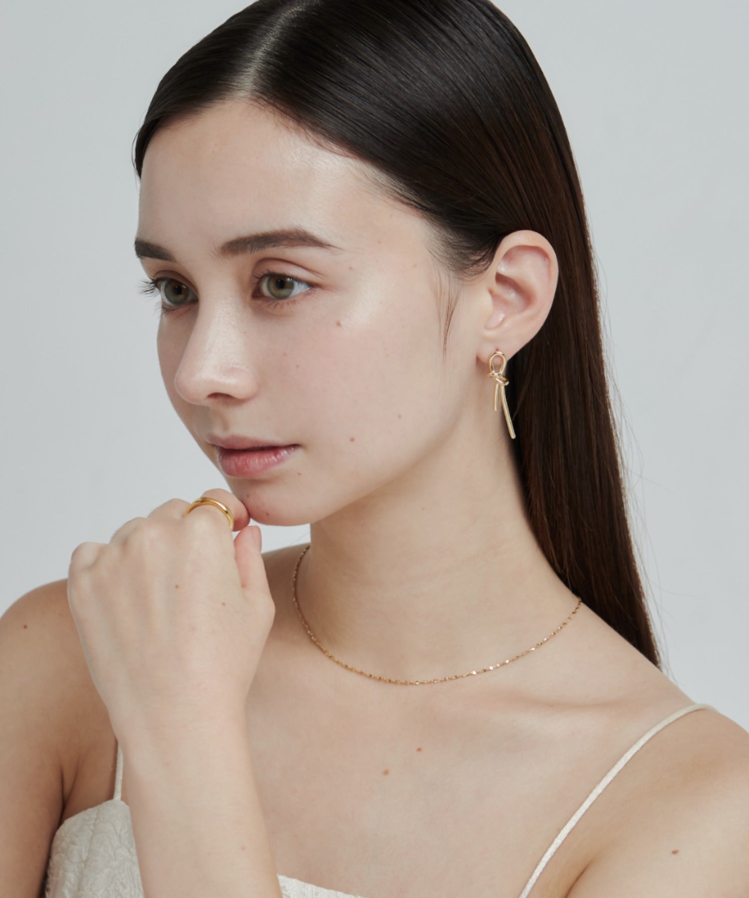 ciite' シーテ ピアス（両耳用） 結びピアス (両耳用)