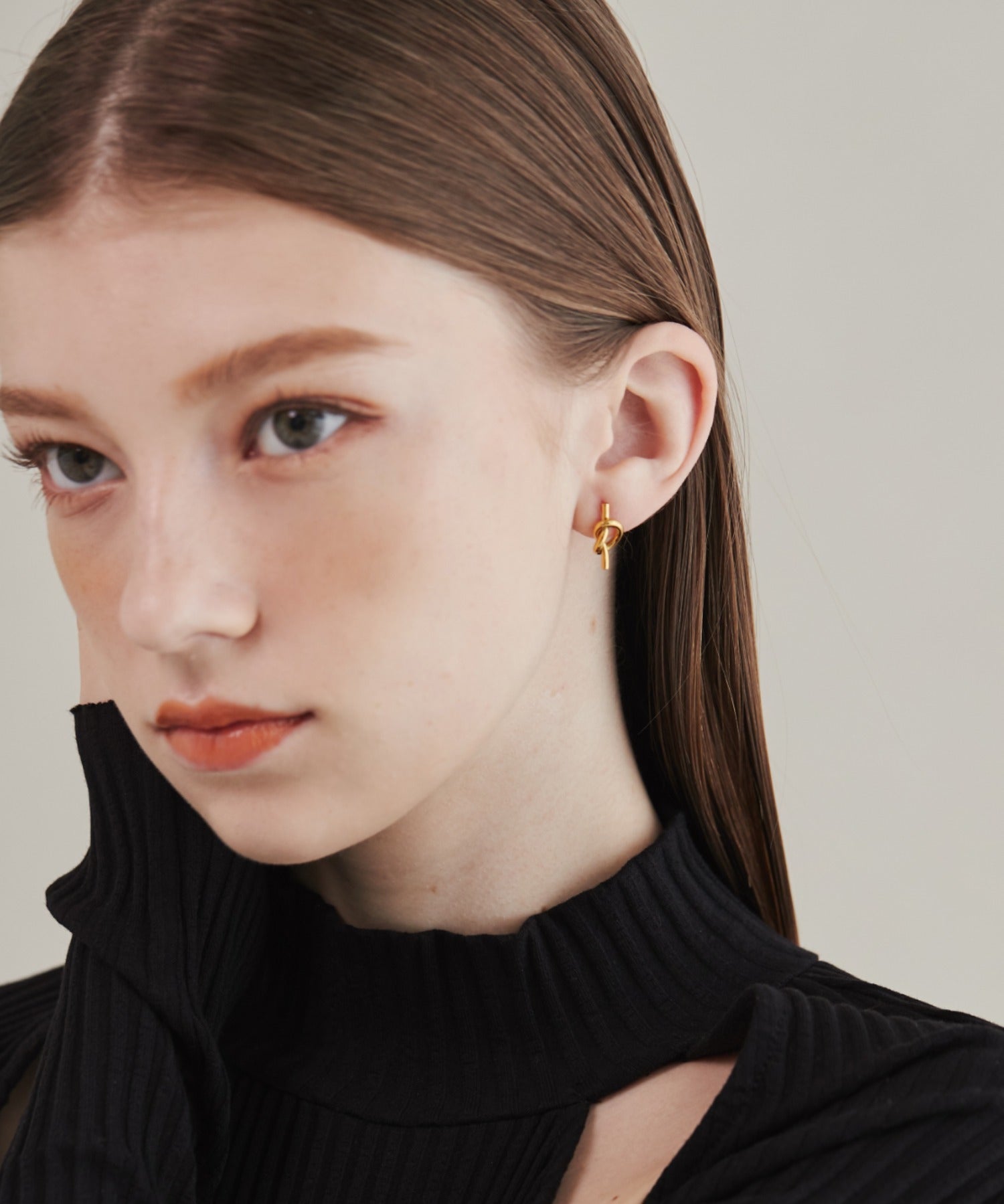 ciite' シーテ ピアス（両耳用） 【 金属アレルギー対応 】 ノットピアス サージカルステンレス (両耳用)