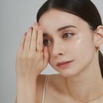 ciite' シーテ リング 【 金属アレルギー対応 】 ビジュークロスリング サージカルステンレス