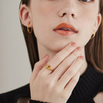 ciite' シーテ リング 【 金属アレルギー対応 】 ノットリング サージカルステンレス