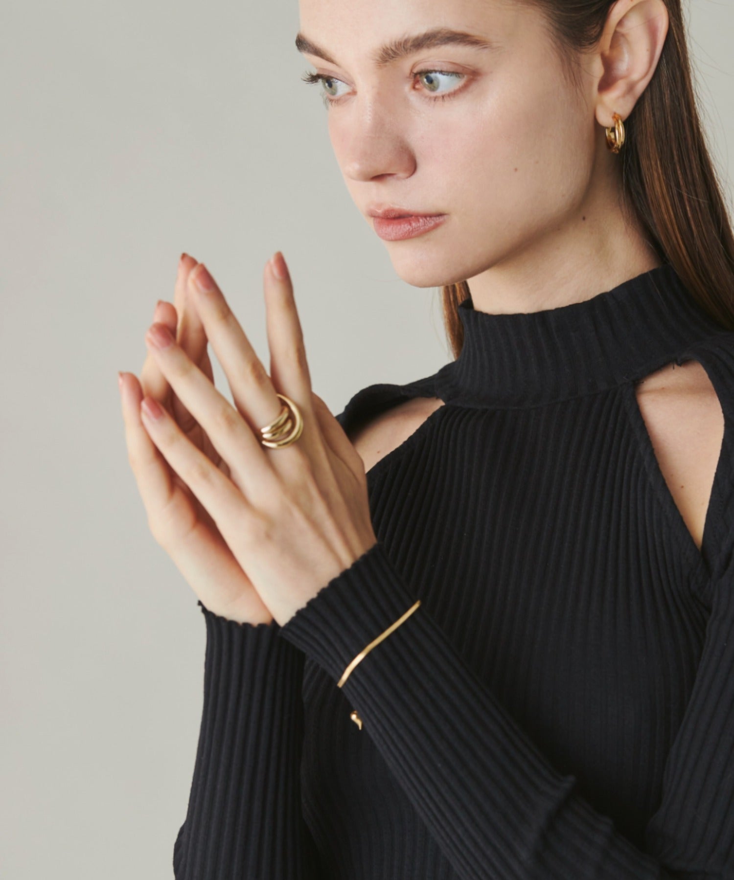 ciite' シーテ ブレスレット 【 金属アレルギー対応 】 シンプルスネークチェーンブレスレット サージカルステンレス