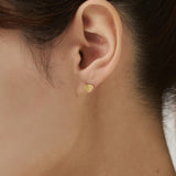 ciite' シーテ ピアス（両耳用） 【 金属アレルギー対応 】グリッターハートピアス サージカルステンレス（両耳用）
