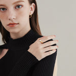 ciite' シーテ リング 【 金属アレルギー対応 】 パールモチーフリング サージカルステンレス