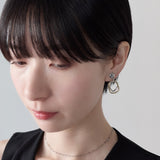 ciite' シーテ イヤリング シリコン付 メタルデザイン イヤリング