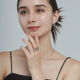 ciite' シーテ リング 【 金属アレルギー対応 】 ノットニュアンス リング サージカルステンレス