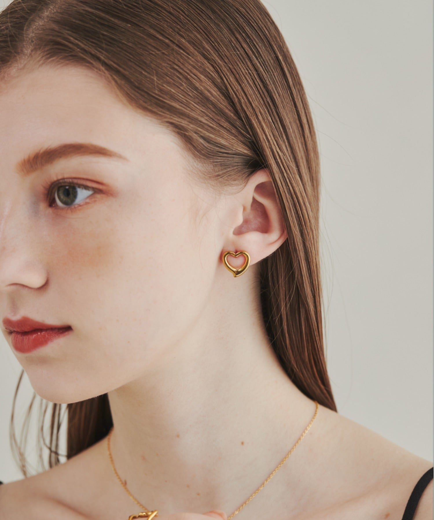 ciite' シーテ ピアス（両耳用） 【 金属アレルギー対応 】 ハートモチーフピアス サージカルステンレス (両耳用)