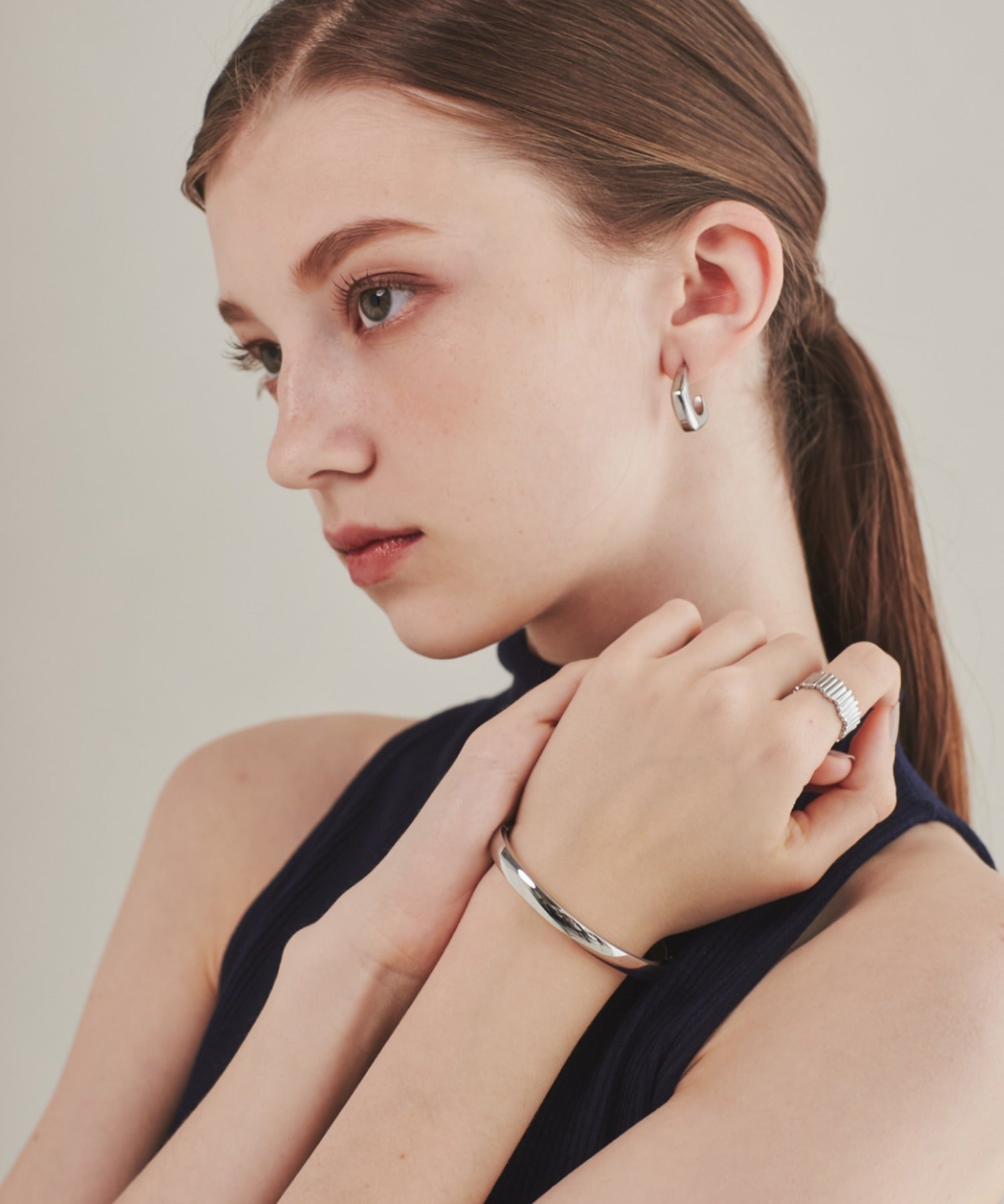 ciite' シーテ ブレスレット 【 金属アレルギー対応 】 シンプルバングル / ブレスレット サージカルステンレス