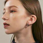 ciite' シーテ ピアス（両耳用） 【 金属アレルギー対応 】 シンプルフープピアス サージカルステンレス (両耳用)