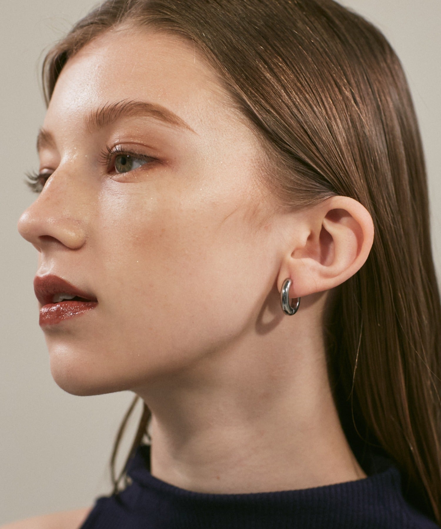 ciite' シーテ ピアス（両耳用） 【 金属アレルギー対応 】 シンプルフープピアス サージカルステンレス (両耳用)