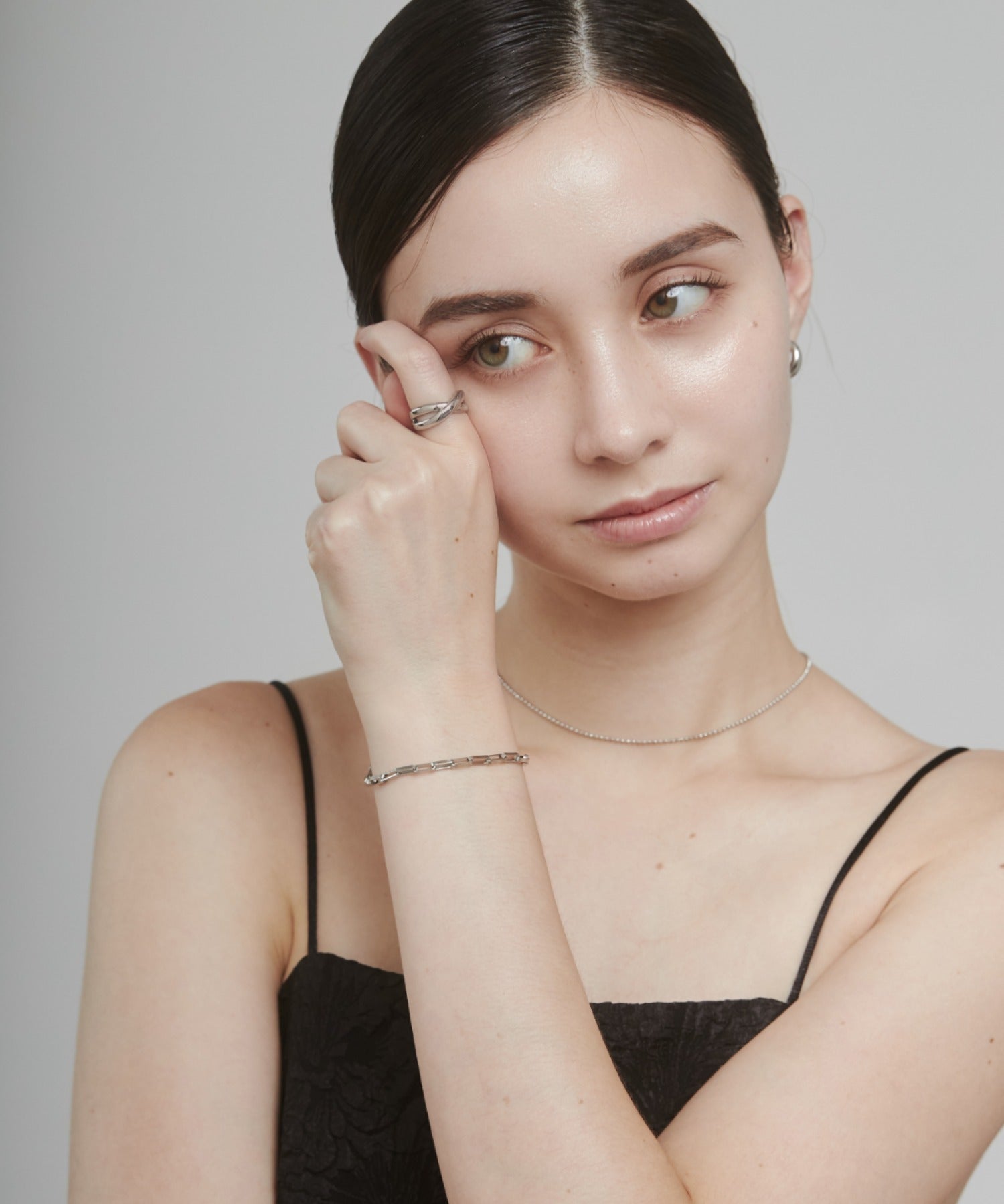 ciite' シーテ ブレスレット 【 金属アレルギー対応 】 シンプルチェーンブレスレット サージカルステンレス