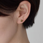 ciite' シーテ ピアス（両耳用） 【金属アレルギー対応】シンプルスクエア ピアス