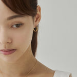 ciite' シーテ ピアス（両耳用） 【 金属アレルギー対応 】 4サイズ展開 シンプルフープピアス サージカルステンレス（両耳用）