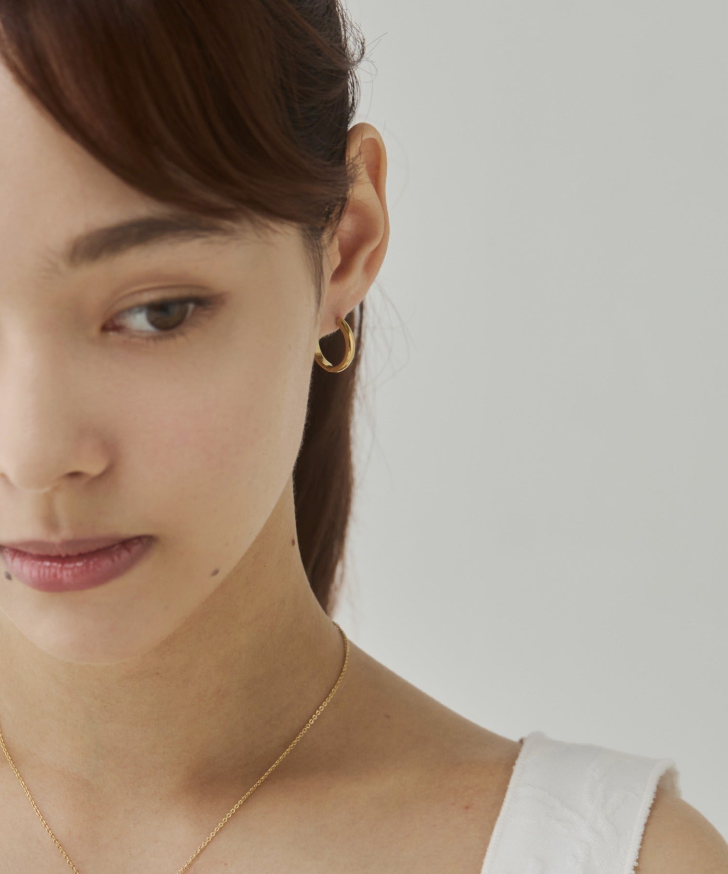 ciite' シーテ ピアス（両耳用） 【 金属アレルギー対応 】 4サイズ展開 シンプルフープピアス サージカルステンレス（両耳用）