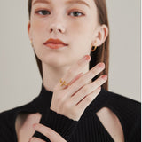 ciite' シーテ リング 【 金属アレルギー対応 】 ノンサイズリング サージカルステンレス