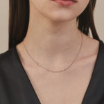 ciite' シーテ ネックレス 【 金属アレルギー対応 】 シンプルチェーンネックレス