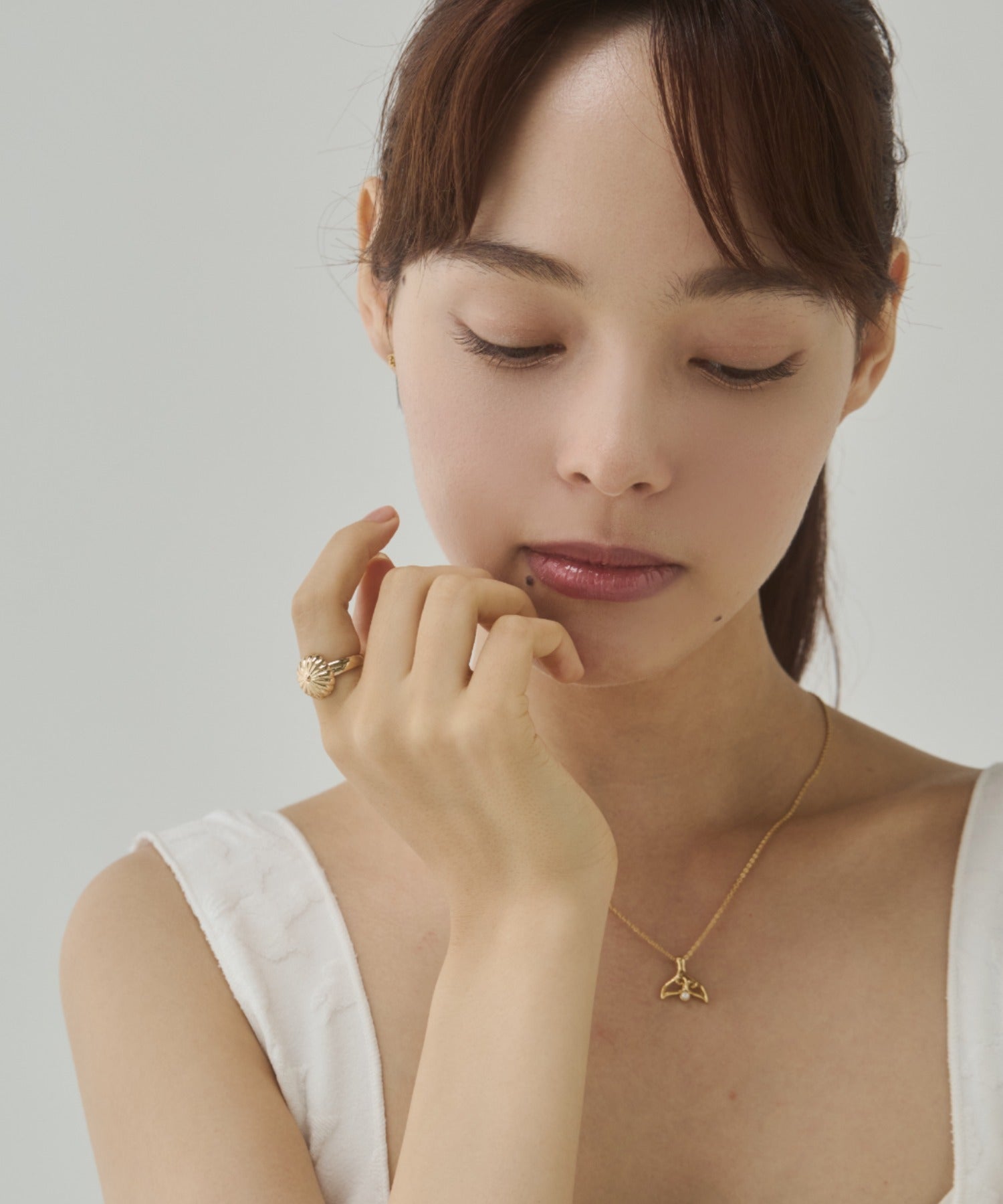 ciite' シーテ リング サンモチーフ ニュアンスリング