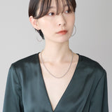 ボールチェーンネックレス