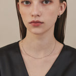 ciite' シーテ ネックレス 【 金属アレルギー対応 】 シンプルチェーンネックレス