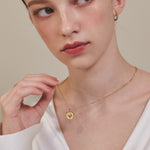 ciite' シーテ ネックレス 【 金属アレルギー対応 】 コインネックレス サージカルステンレス