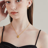 ciite' シーテ ネックレス 【 金属アレルギー対応 】 ハートネックレス サージカルステンレス