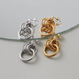 ciite' シーテ ピアス（両耳用） 【 金属アレルギー対応 】 モチーフサークルピアス サージカルステンレス (両耳用)