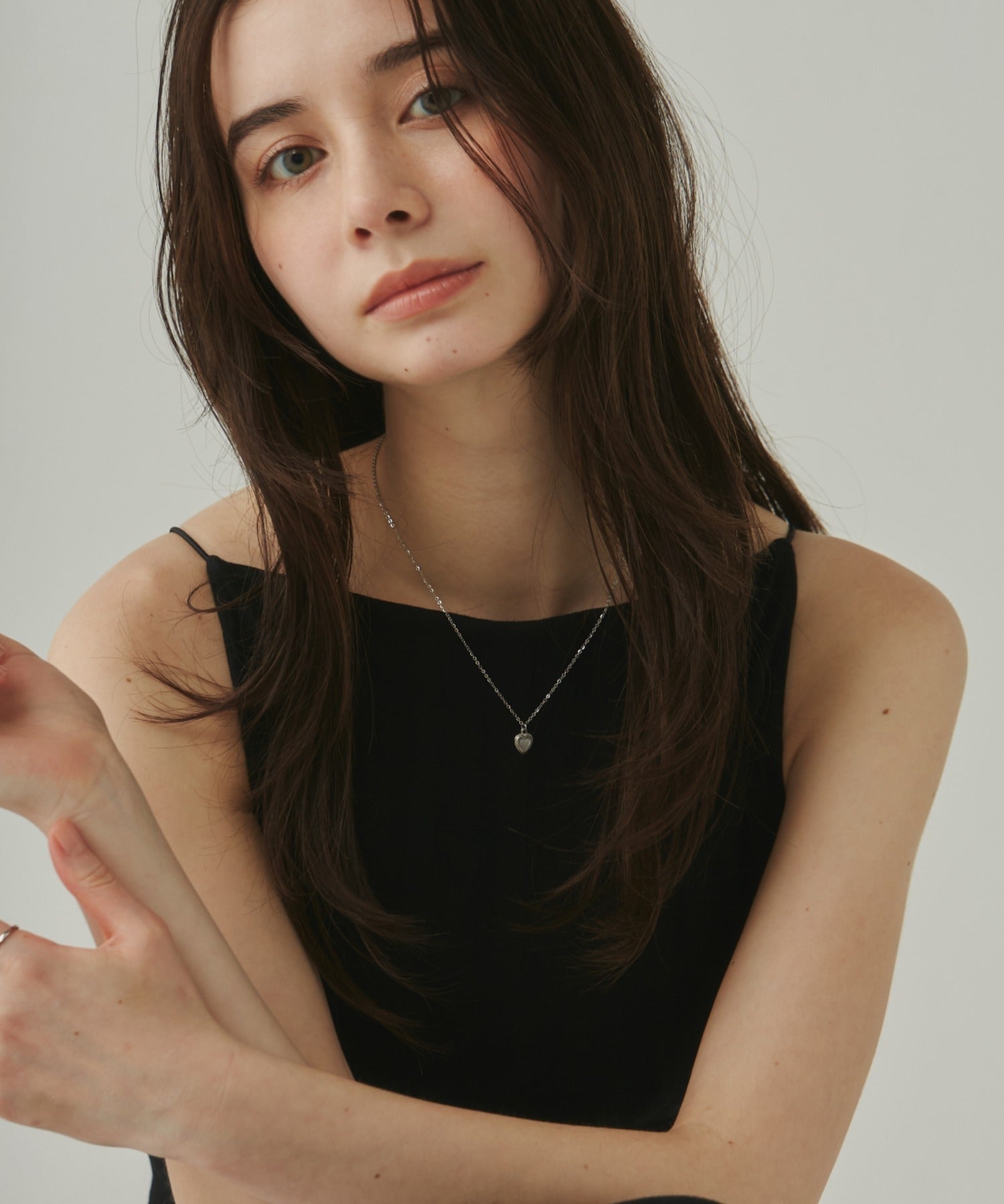 ciite' シーテ ネックレス 【 金属アレルギー対応 】 パステルカラー ハートネックレス サージカルステンレス