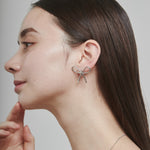 ciite' シーテ ピアス（両耳用） リボンピアス (両耳用)