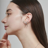 ciite' シーテ ピアス（両耳用） リボンピアス (両耳用)