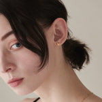 ciite' シーテ ピアス（両耳用） 【 金属アレルギー対応 】 ミニバタフライモチーフピアス サージカルステンレス (両耳用)