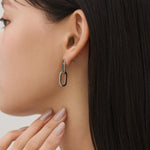 ciite' シーテ ピアス（両耳用） 【 金属アレルギー対応 】 オーバルピアス サージカルステンレス (両耳用)