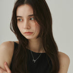 ciite' シーテ ネックレス 【 金属アレルギー対応 】 ミニリボンネックレス サージカルステンレス