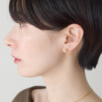 ciite' シーテ ピアス（両耳用） 【金属アレルギー対応】スクエアデザイン ピアス