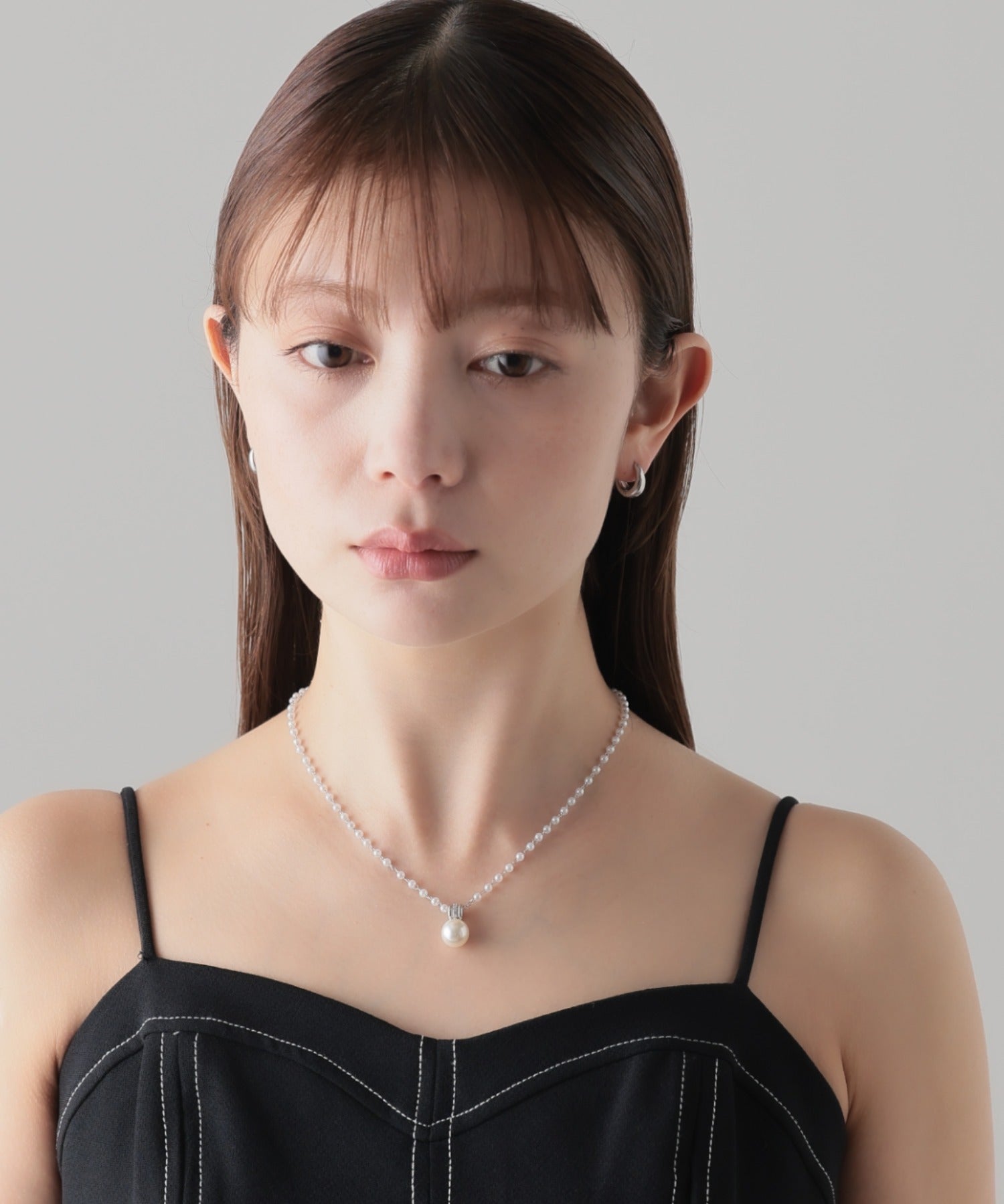 ciite' シーテ ネックレス パールビジューネックレス