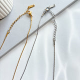 ciite' シーテ ネックレス 【 金属アレルギー対応 】ナローチェーンネックレス サージカルステンレス