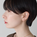 ciite' シーテ ピアス（両耳用） 【金属アレルギー対応】シンプルスクエア ピアス