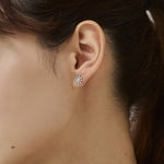 ciite' シーテ ピアス（両耳用） 【 金属アレルギー対応 】 ミニフラワー パールピアス サージカルステンレス（両耳用）