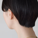 ciite' シーテ ピアス（両耳用） 【金属アレルギー対応】トライアングルピアス