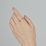 ciite' シーテ リング 【 金属アレルギー対応 】 ビジュークロスリング サージカルステンレス