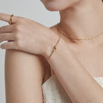 ciite' シーテ ブレスレット 【 金属アレルギー対応 】 ノットブレスレット サージカルステンレス